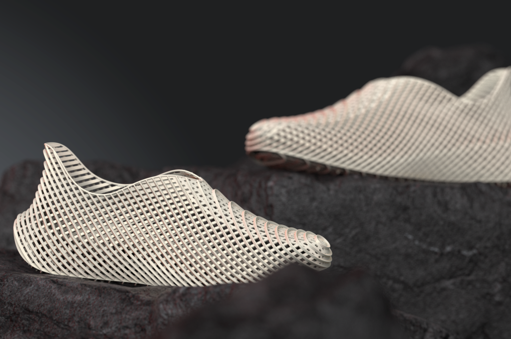 3D printed shoes with TPM3D's SLS technology