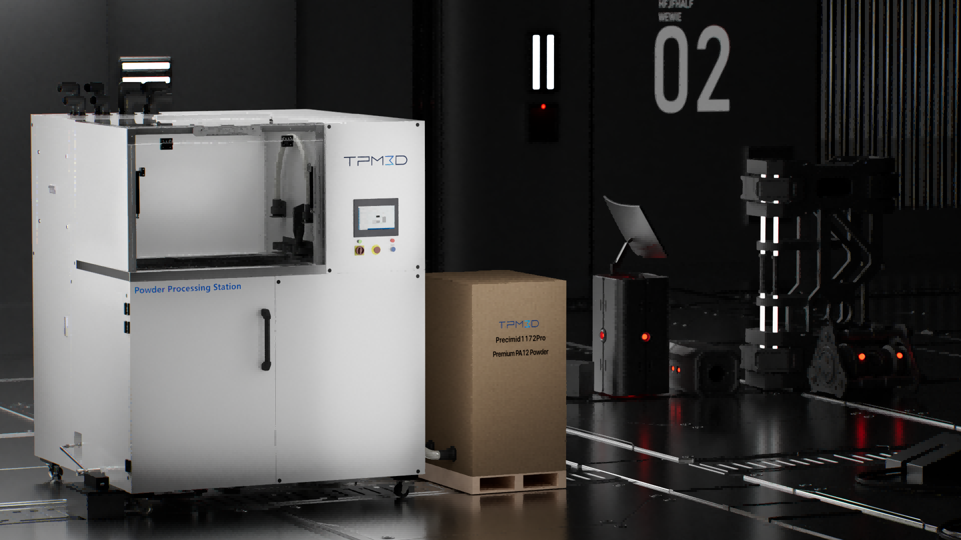 盈普PPS V3.0一站式粉末處理工作站升級款