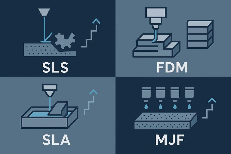 sls vs fdm vs sla vs mjf 3D打印技術(shù)對比